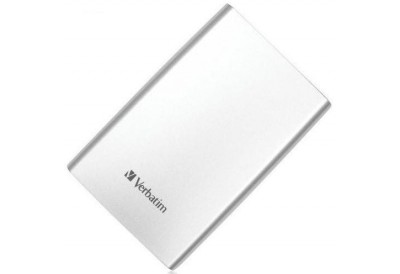 Verbatim 2.5 USB 3 1TB External Hard Drive (9.5MM) Silver